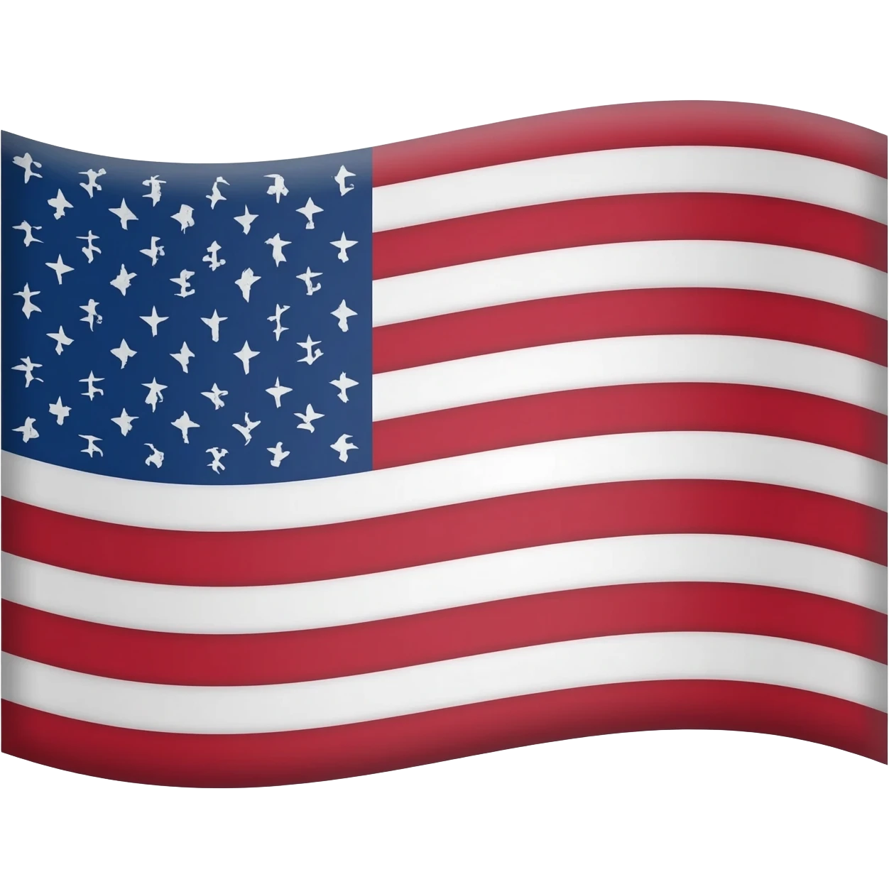 Black American flag emoji