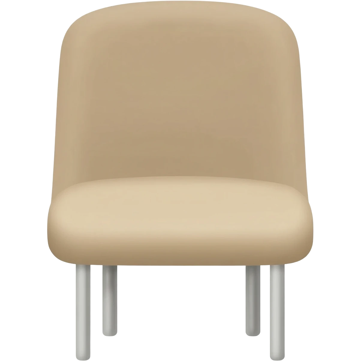 Cadeira virada para trás emoji