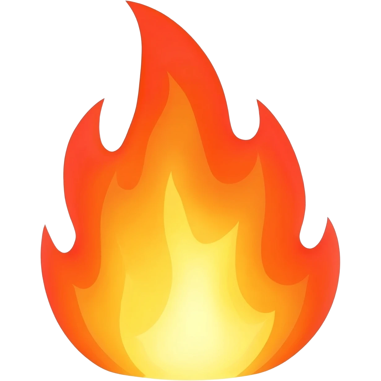 fire lightning emoji