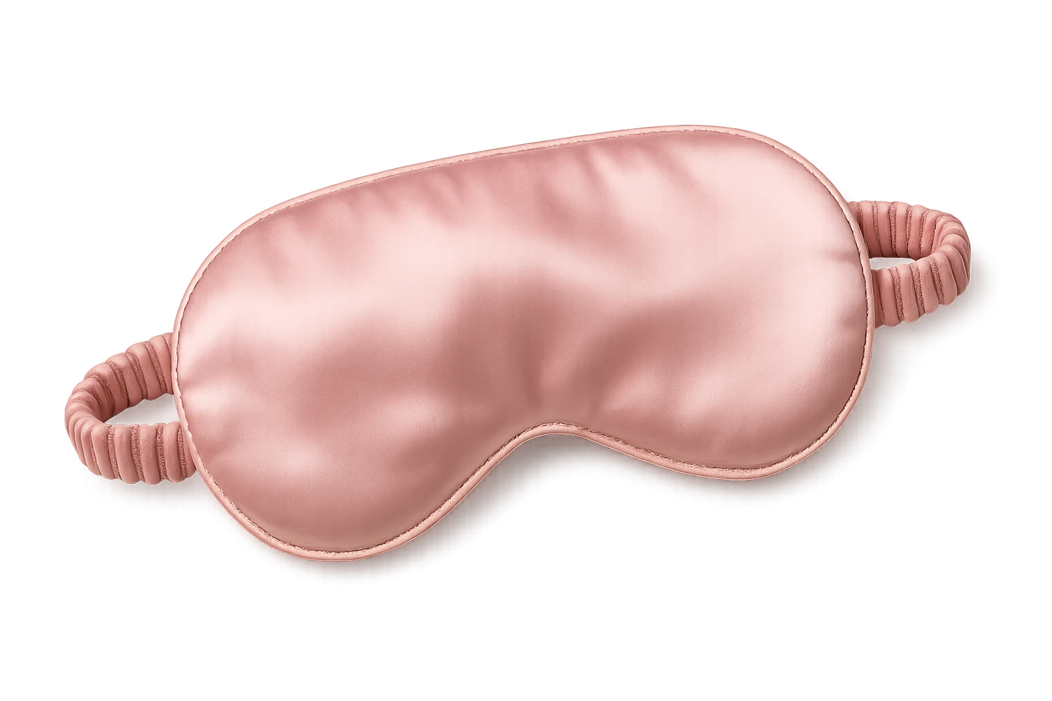 pink silk sleep mask emoji