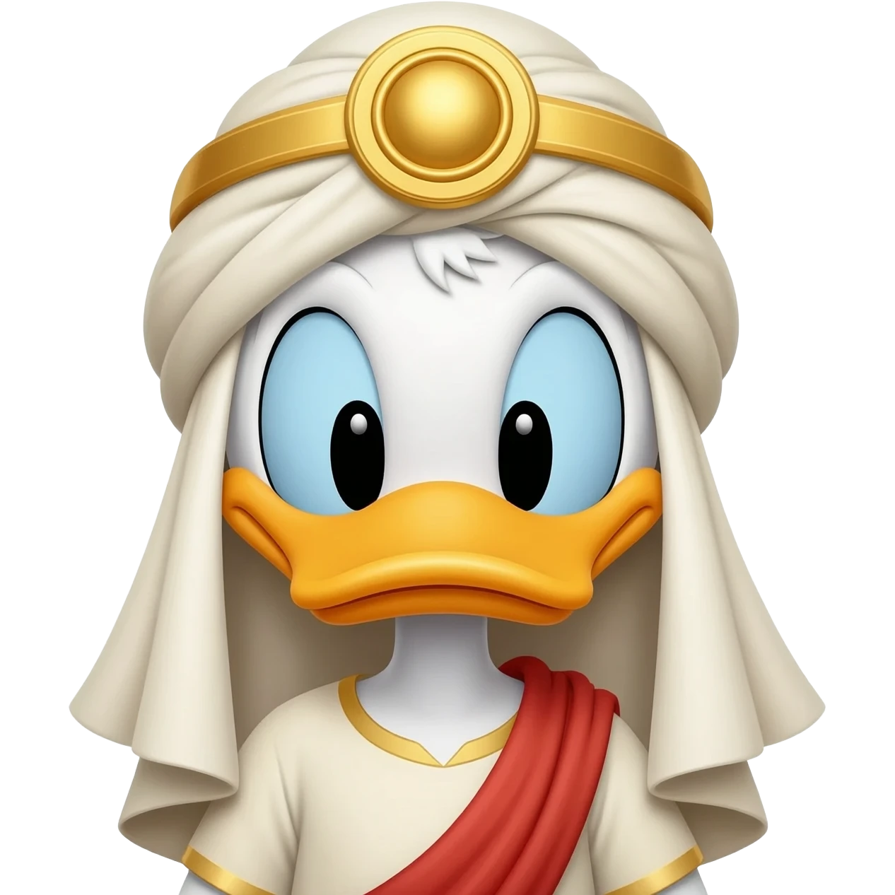 Donald Duck Arabian emoji