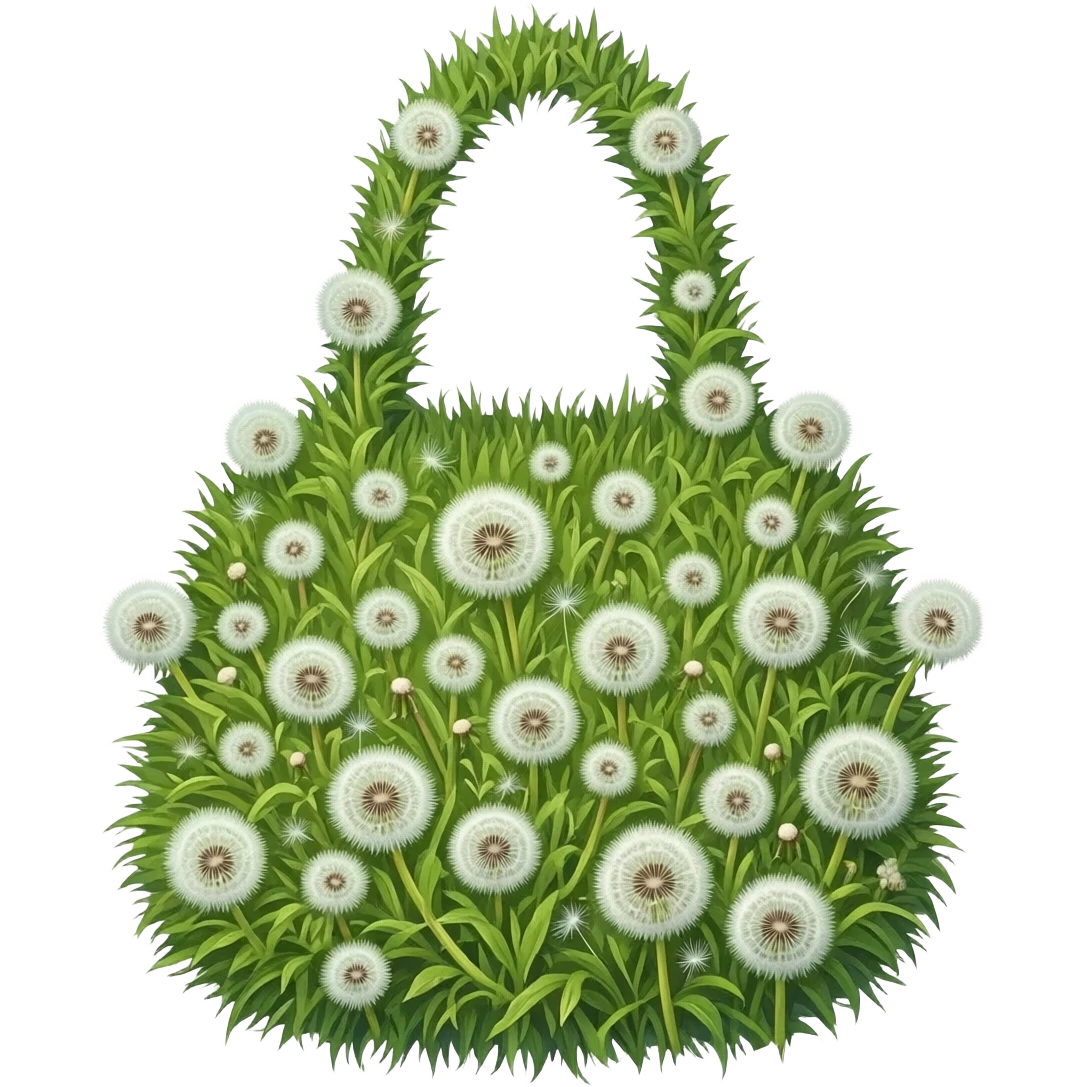 БАБОЧКА ИЗ ОДУВАНЧИКОВ emoji