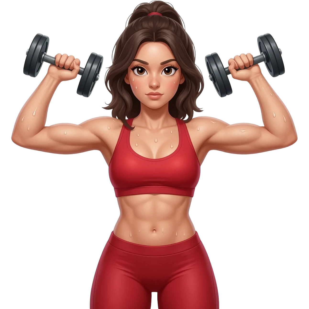 gym girl emoji