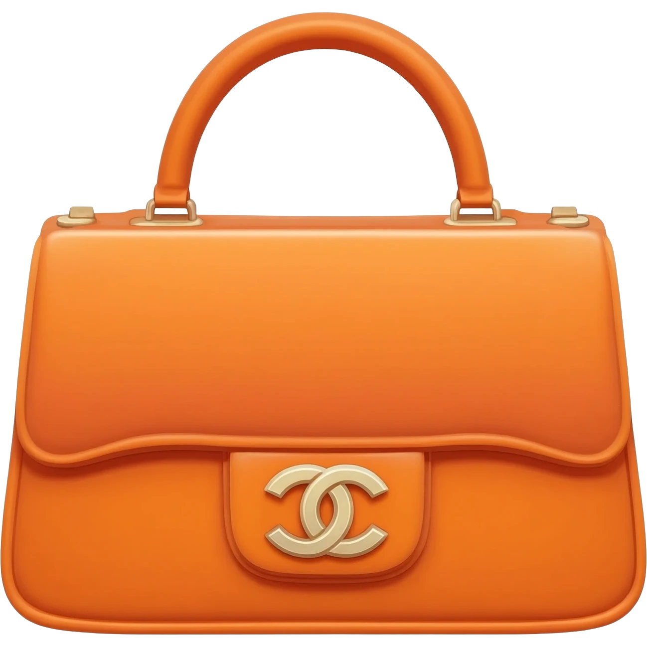 orange chanel bag emoji
