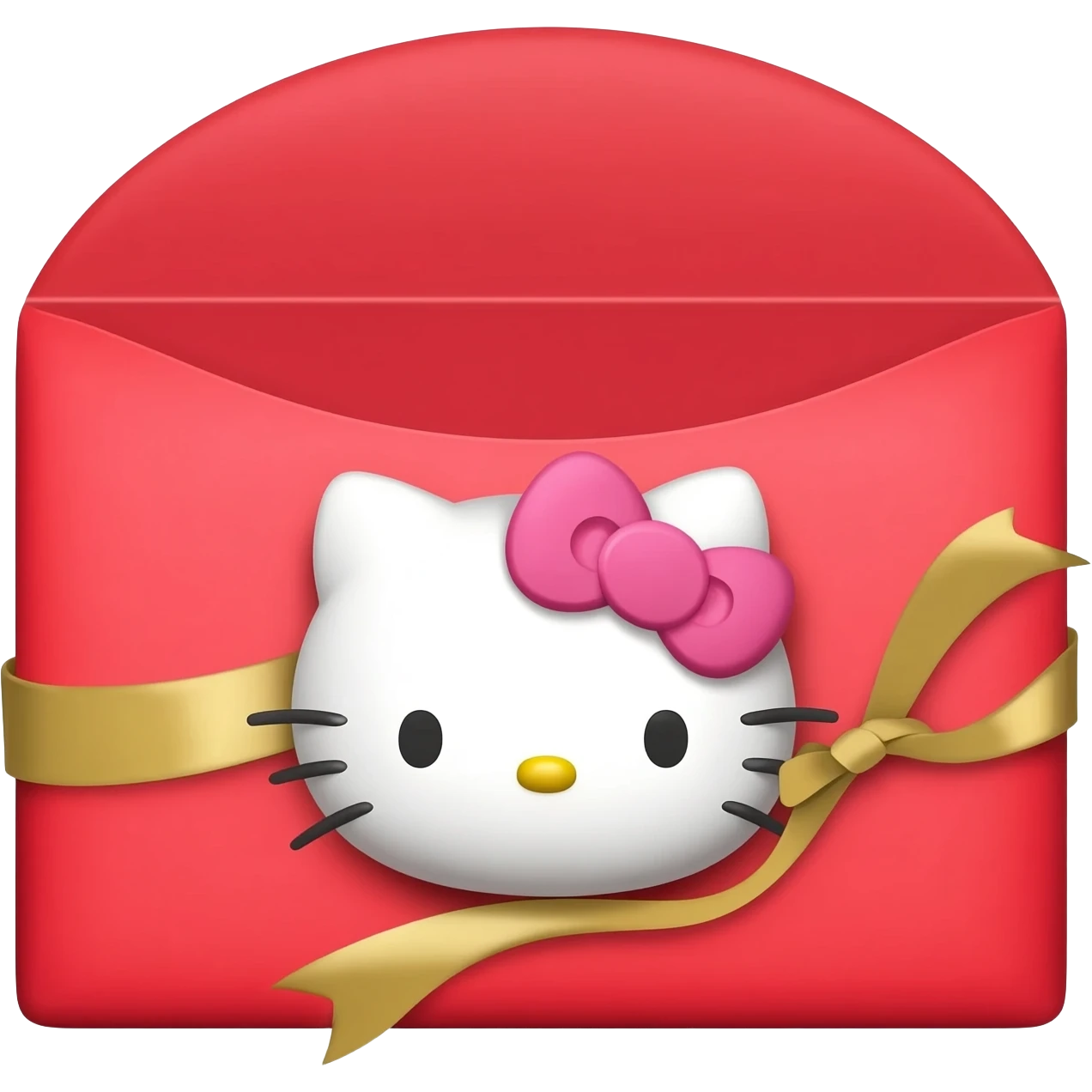 Hello Kitty red envelope emoji