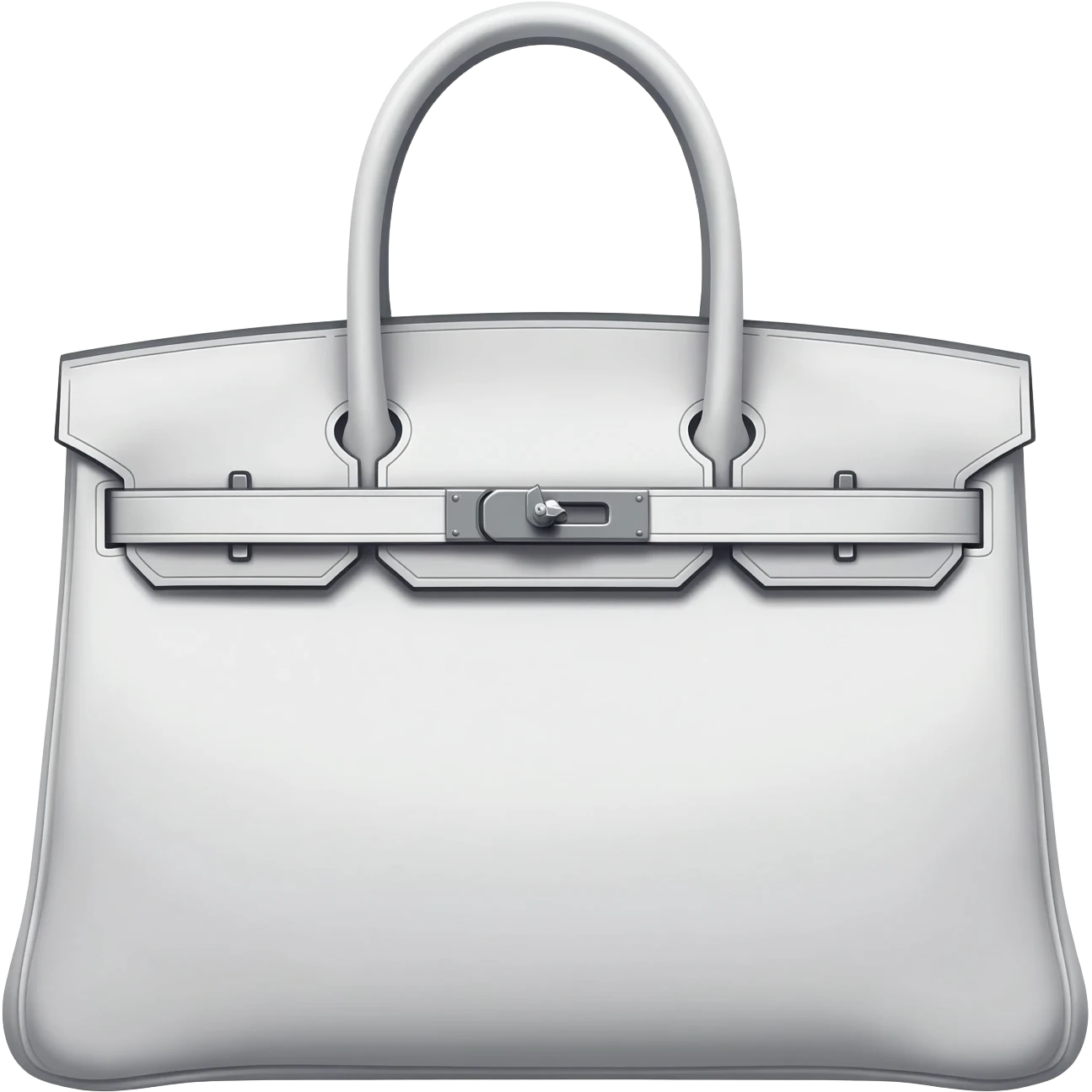 white birkin hermes bag emoji