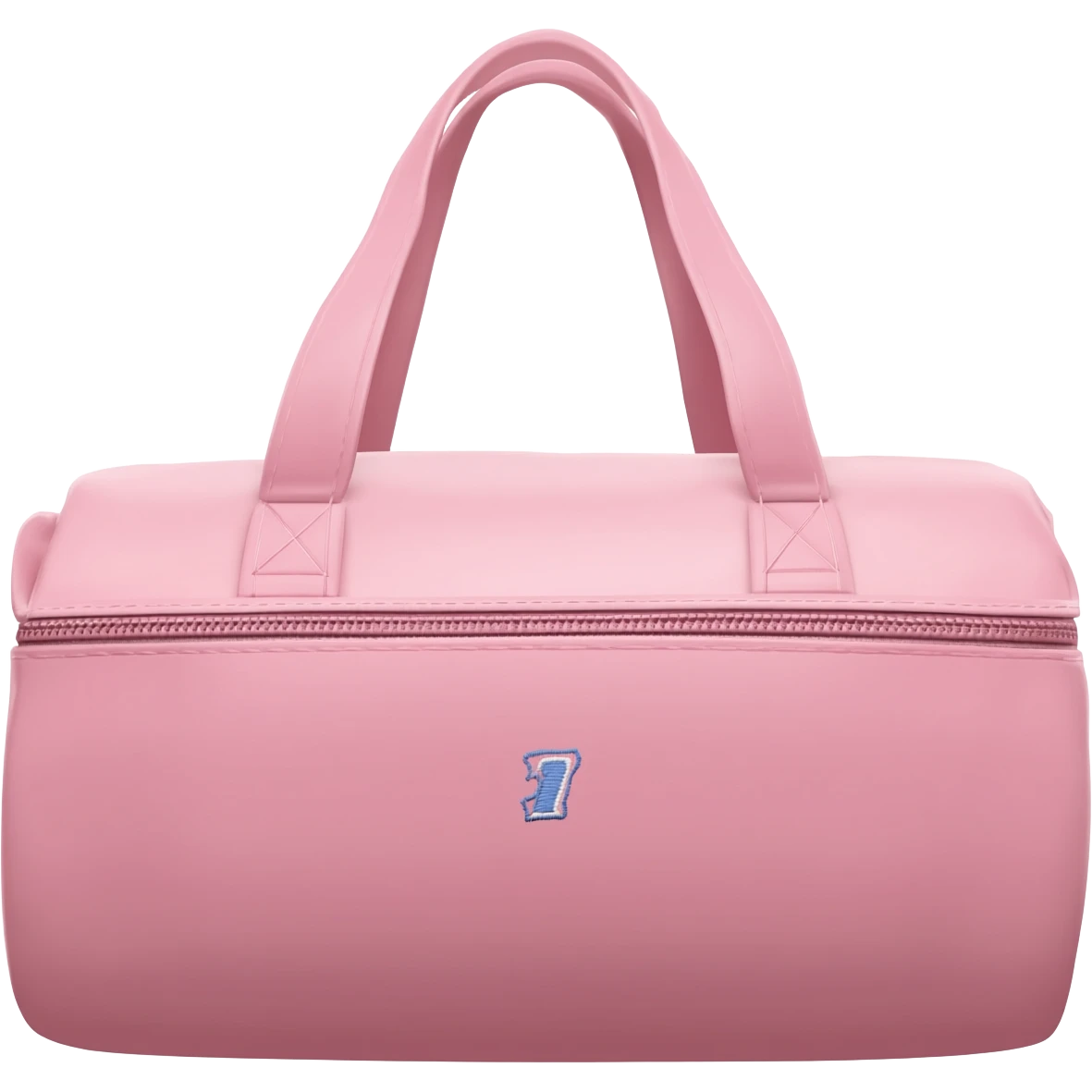 Пастельно-розовпя спортивная сумка emoji