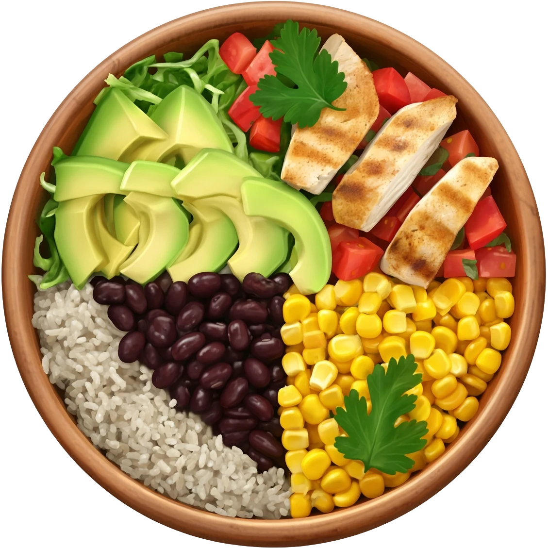 Burrito Bowl meal prep emoji