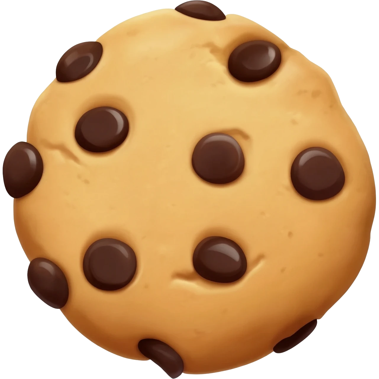 Chocolate chip cookies emoji