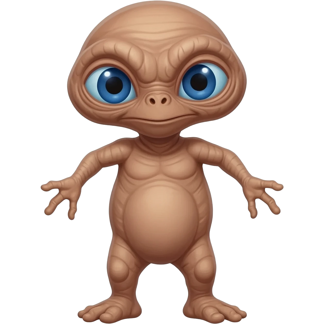 E.T. The Extra-Terrestrial from the movie throwing up emoji