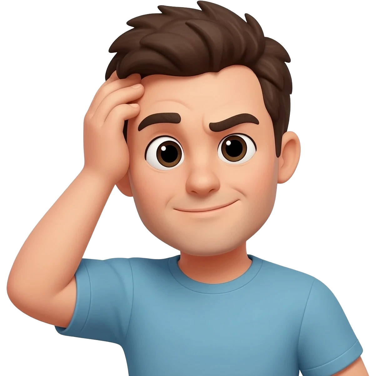 👨scratching head emoji