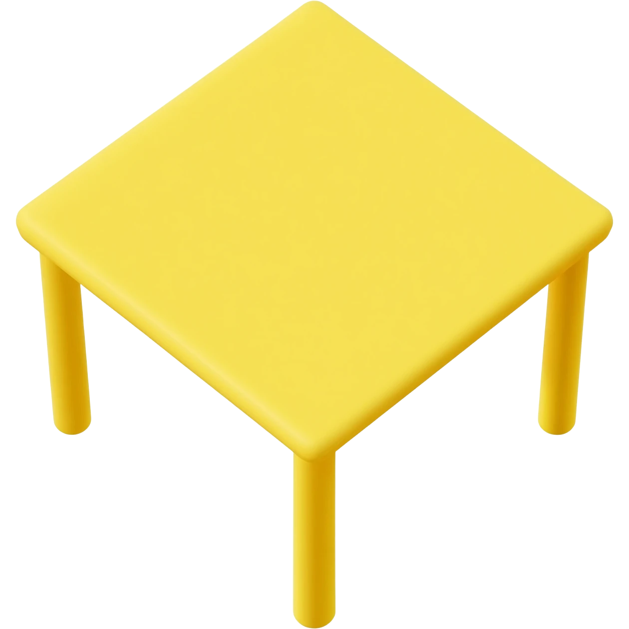 Yellow Children's MEAL Table emoji