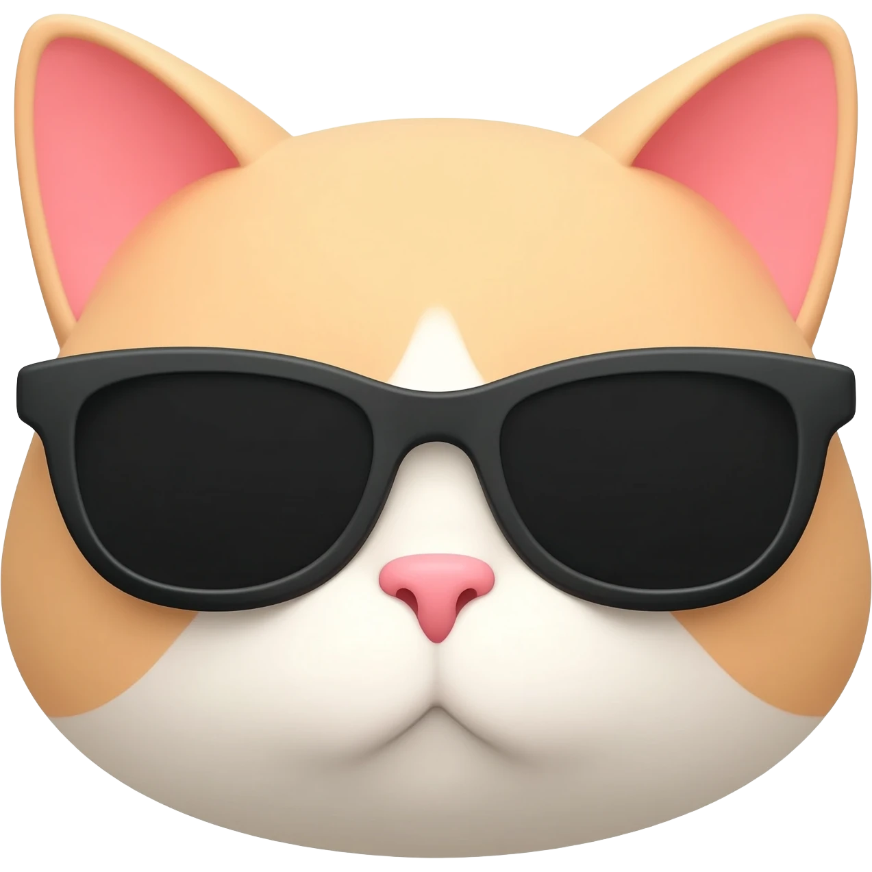 Cat wearing sunglasses emoji
