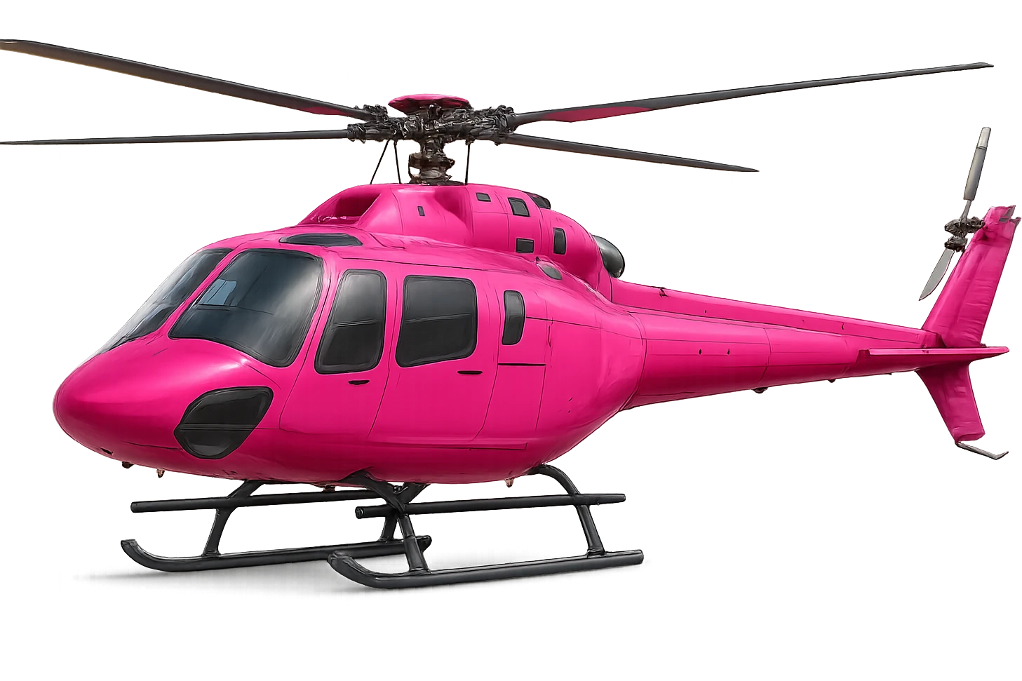 pink helicopter emoji