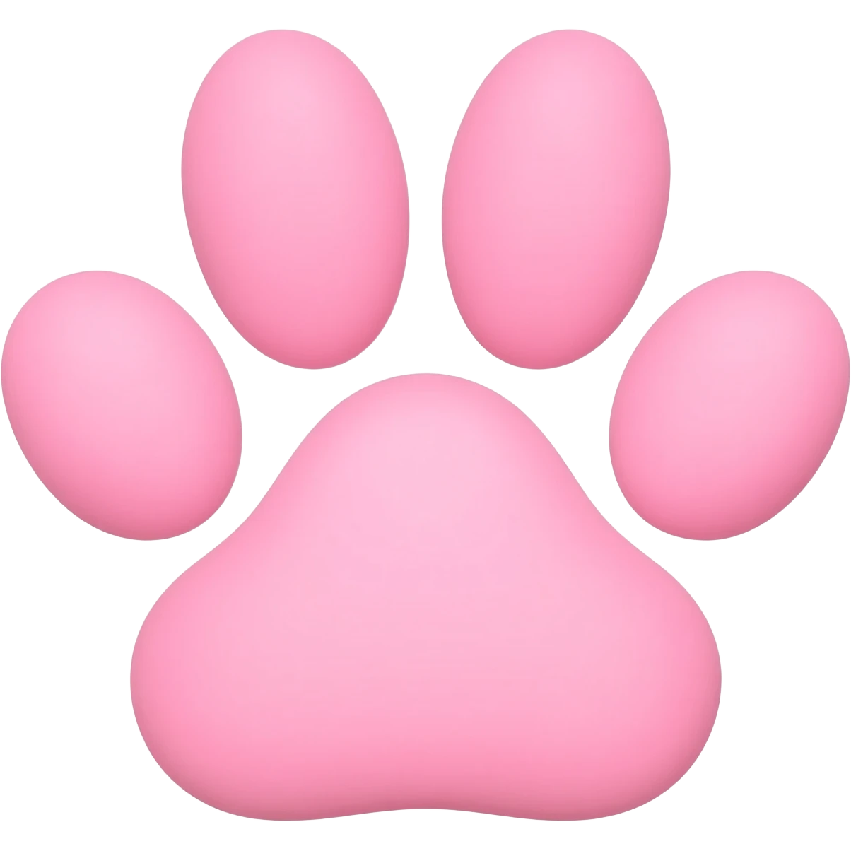 47. cute paw print animation emoji