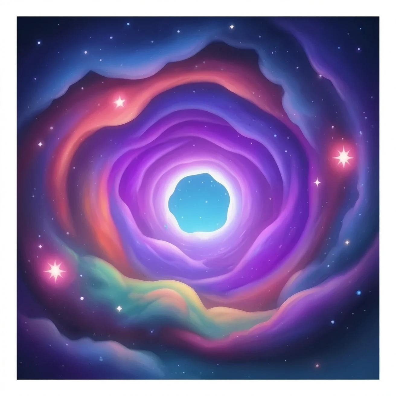 21. galaxy vortex portal emoji