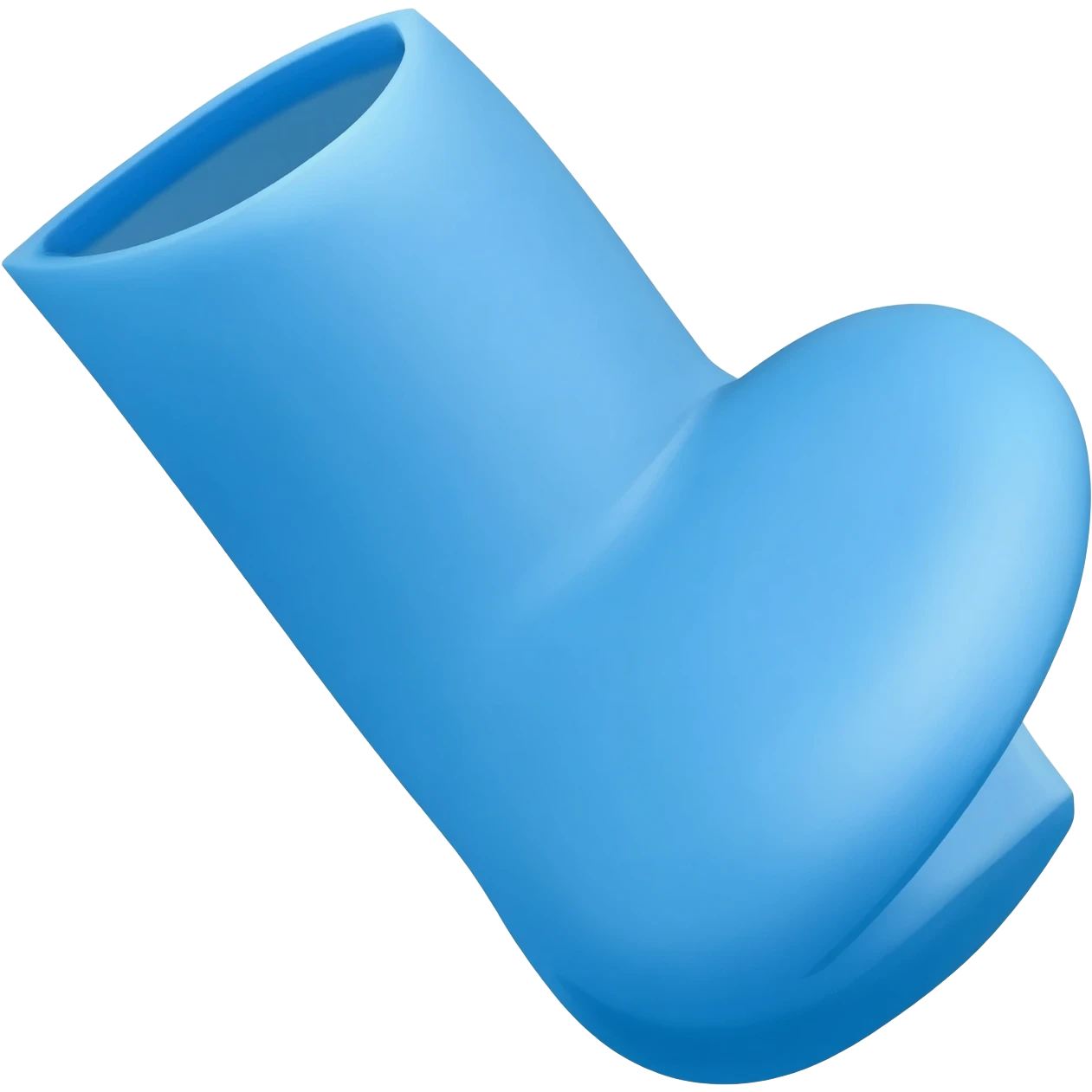 i want a flying show emoji with blue color like roblox emoji
