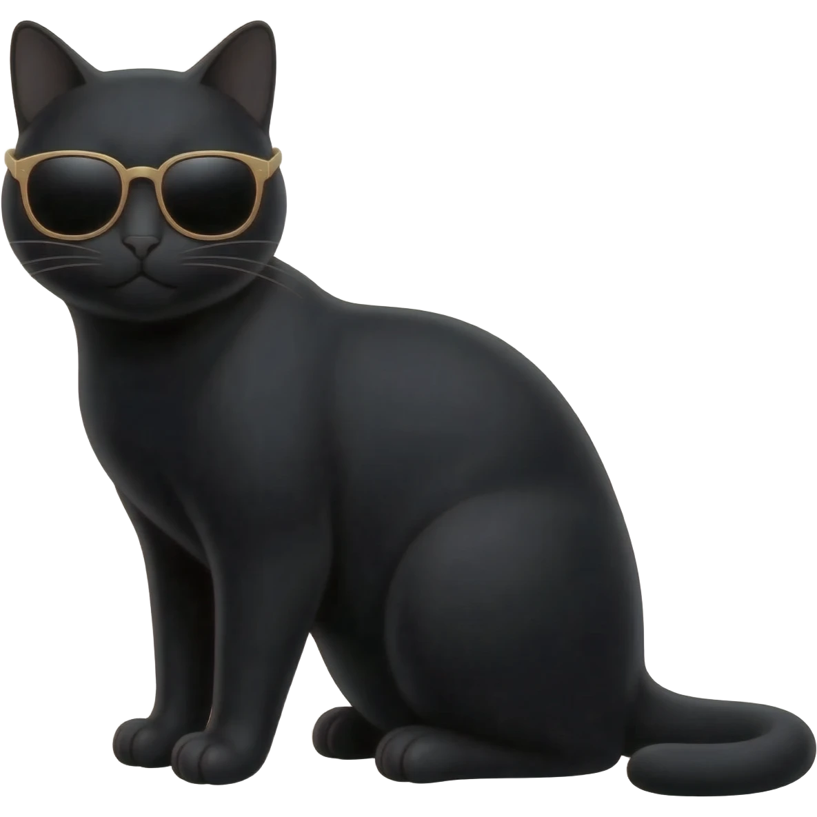 Cat wearing sunglasses emoji
