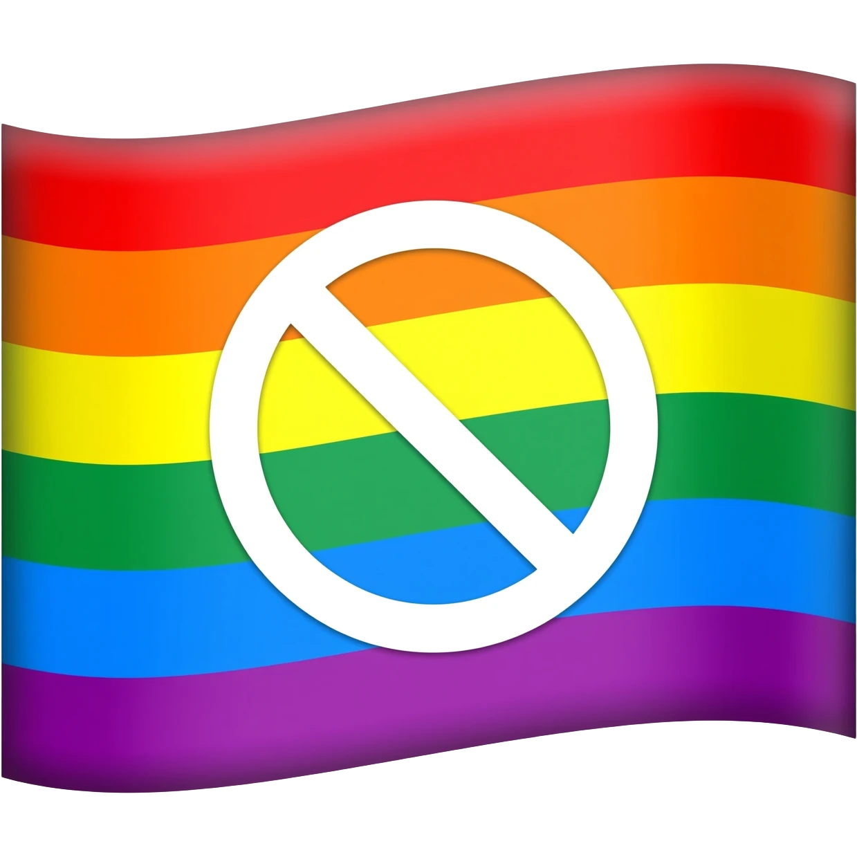 fuse those emooooji🏳️‍🌈🚫 emoji