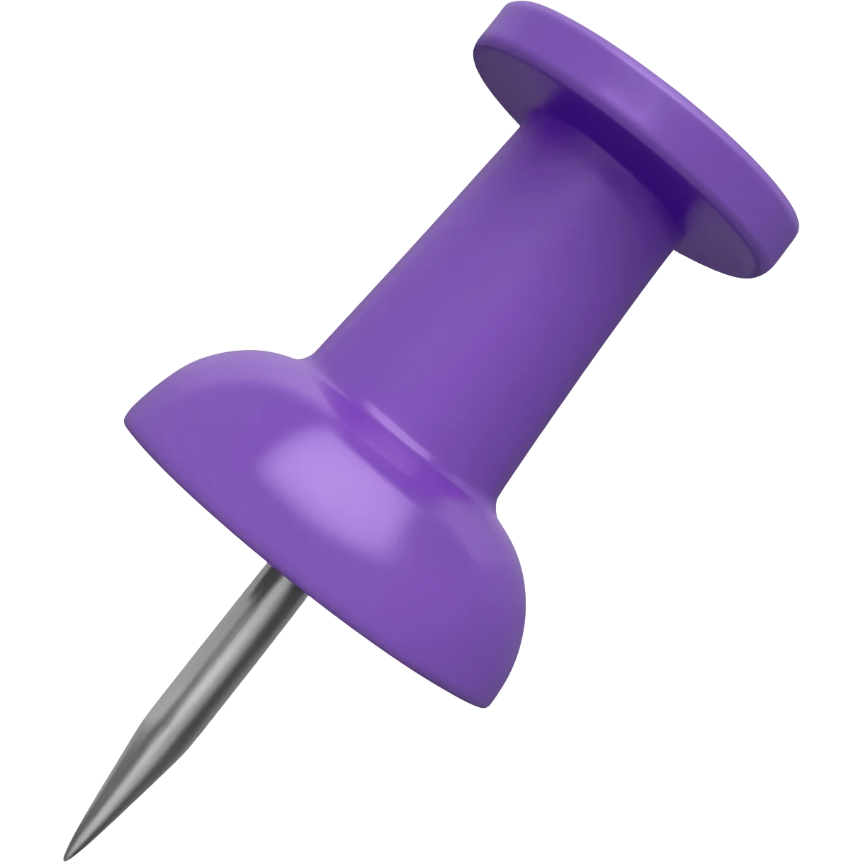 thumbtack lavender color emoji