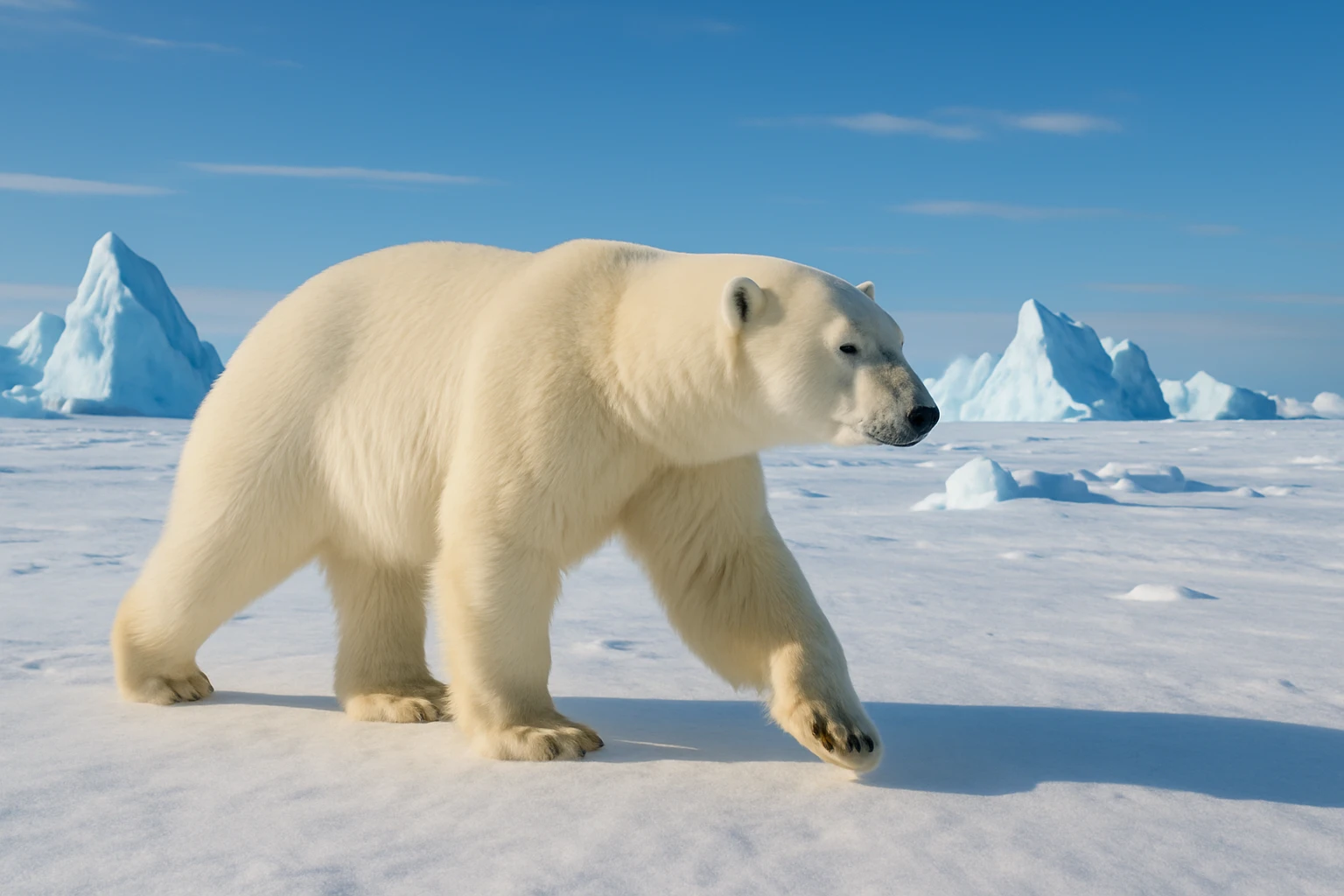 Polar bear emoji