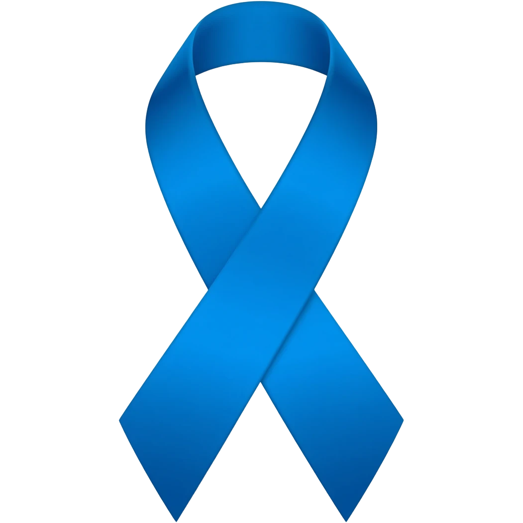 Medium Blue ribbon emoji