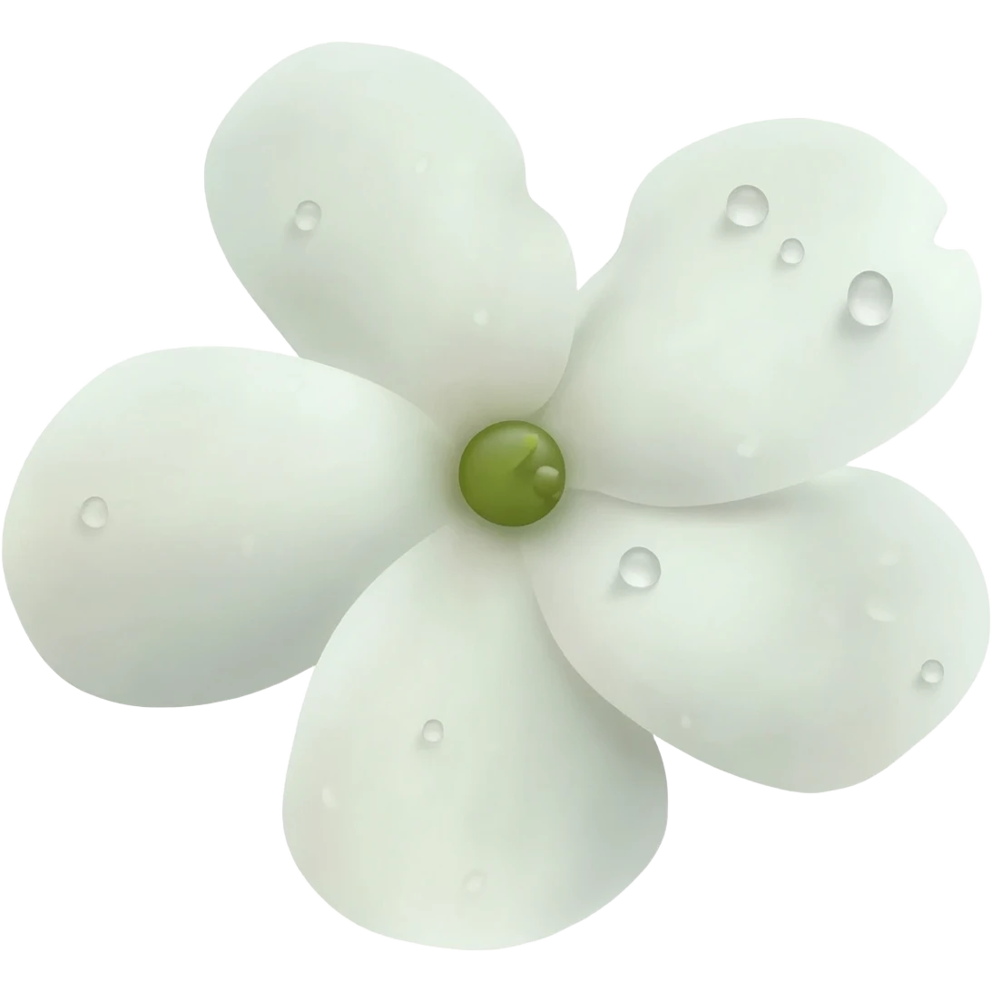 Jasmine flower emoji