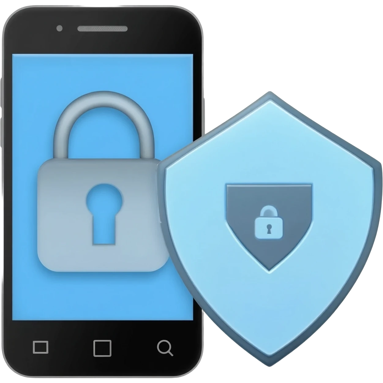 phone data privacy emoji