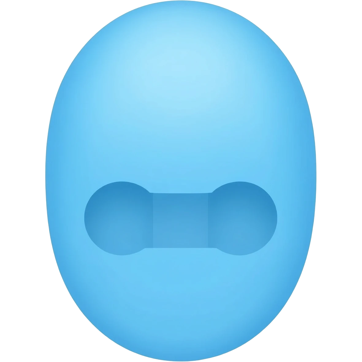 MrBeast logo blue colour emoji