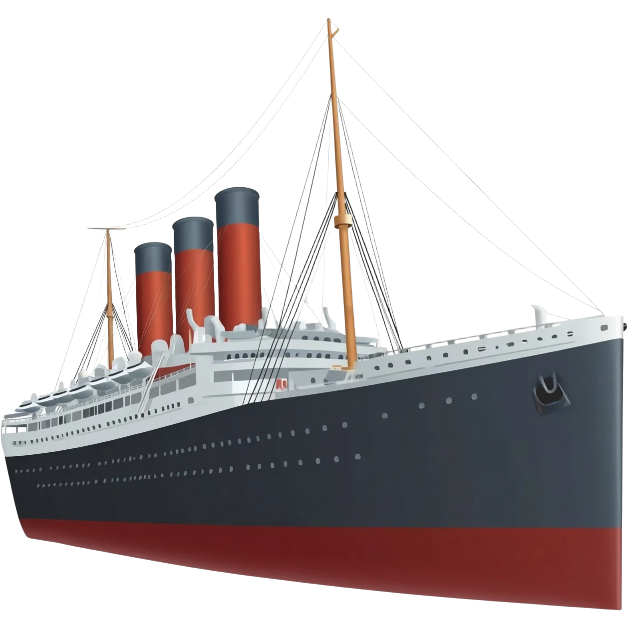 Ship HMHS Britannic 1915 year emoji