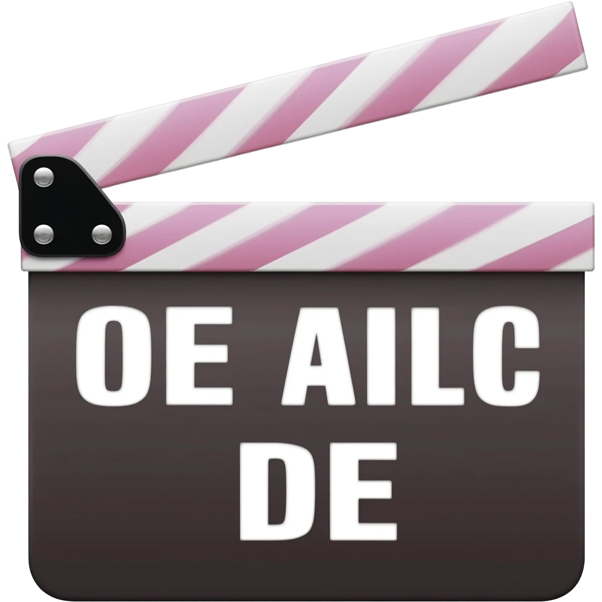 ICONO DE CLACETA DE CINE emoji