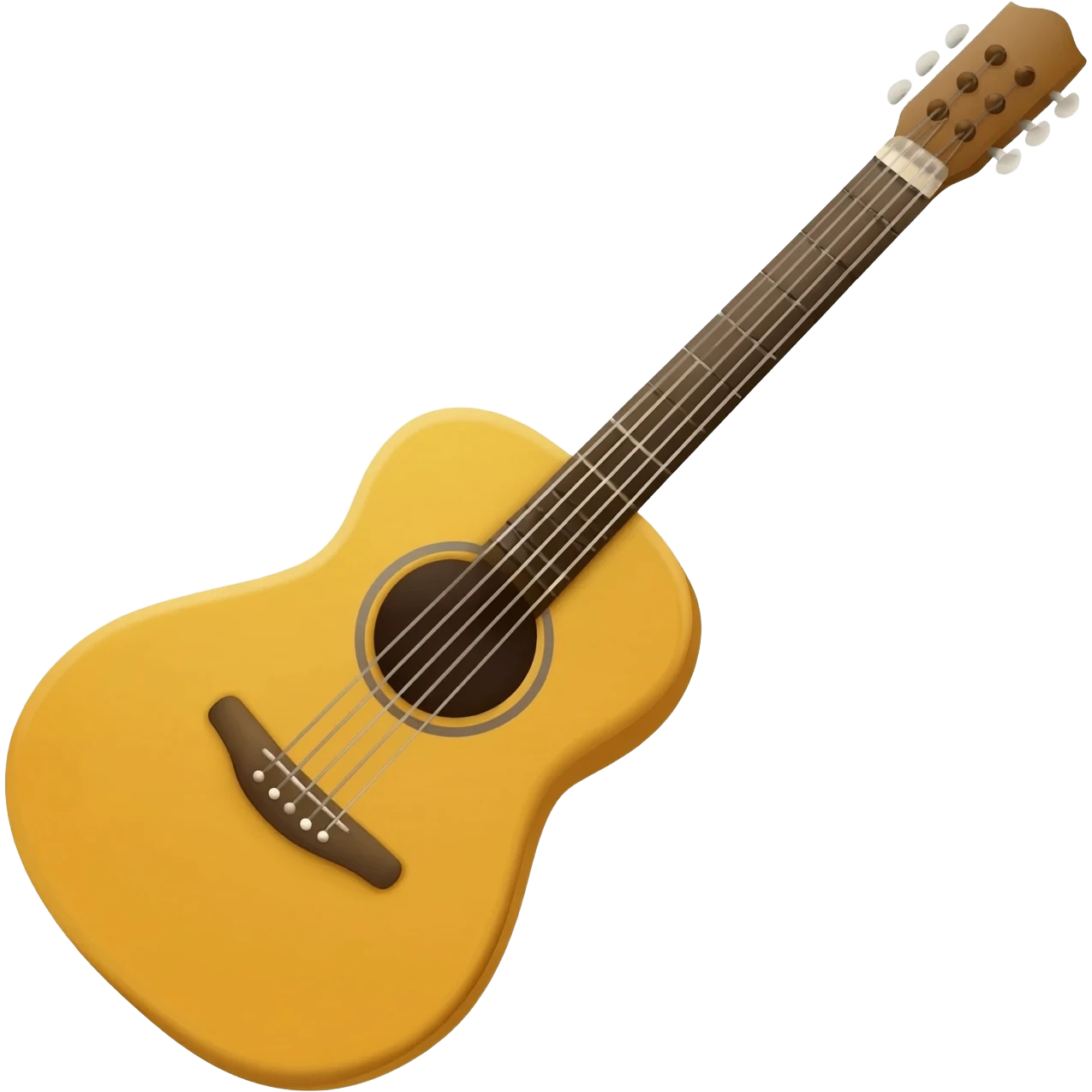 Acoustic guitar emoji