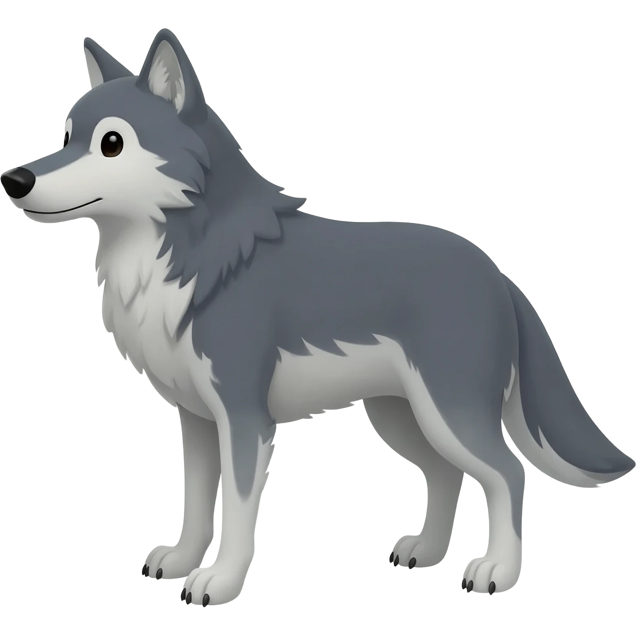 Two-Headed Wolf emoji