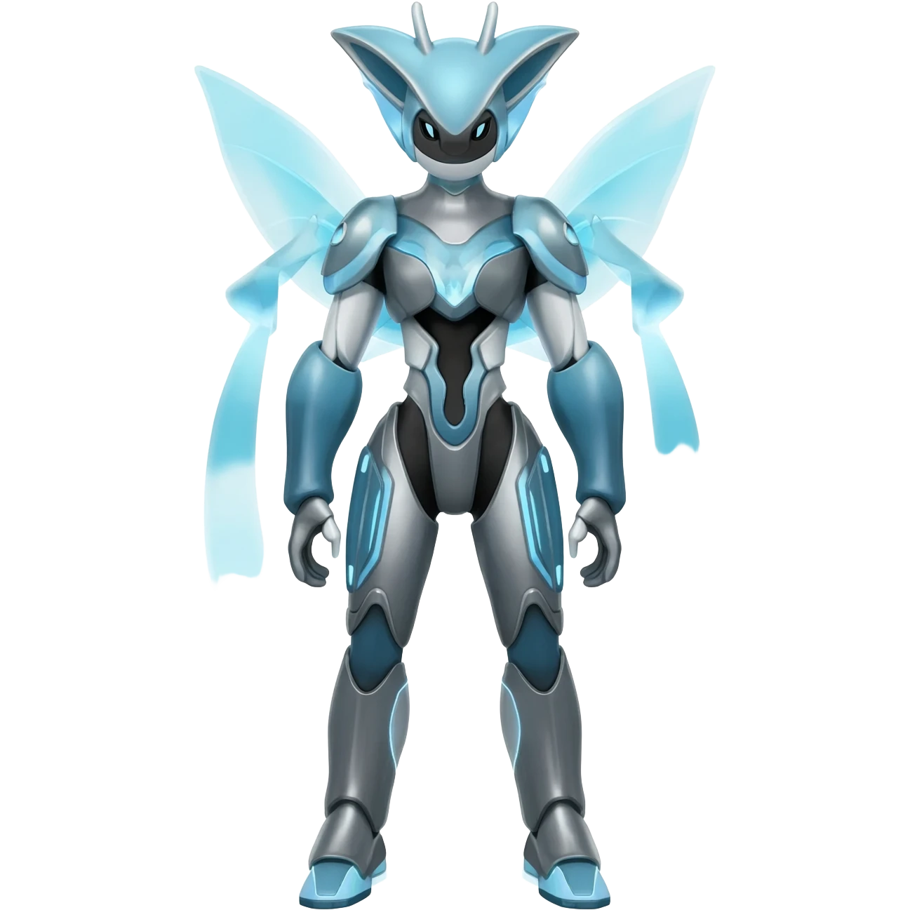 Futuristic Ethereal Modern Fakémon-creature-hybrid Full Body emoji