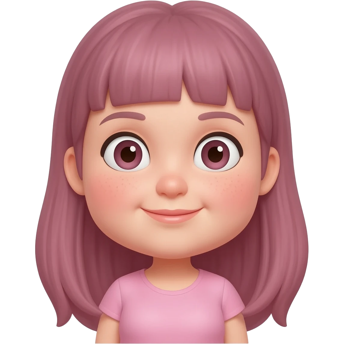 use this girl and make her chubby emoji