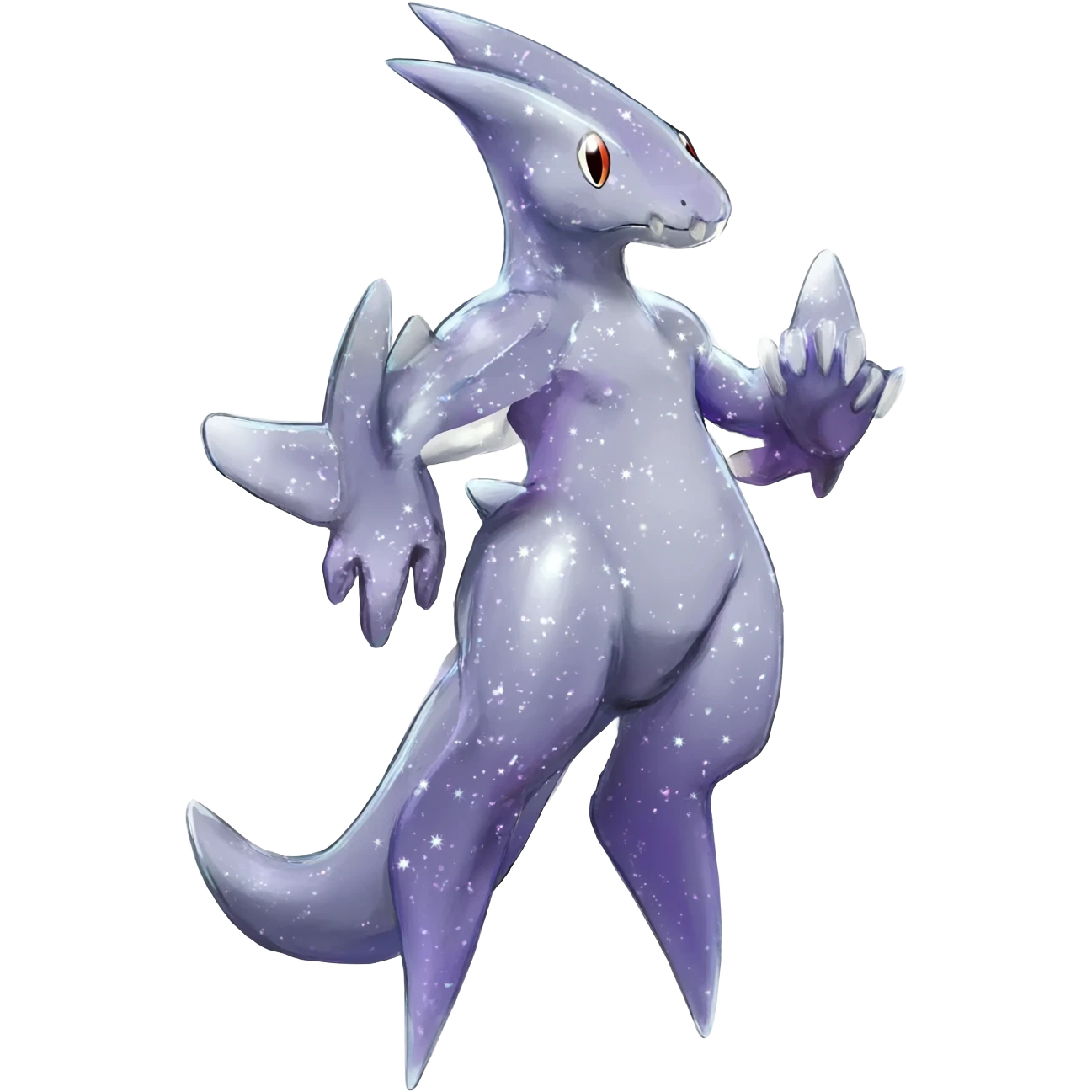 Shiny Starry Wishy Washy Trico-Nargacuga-Silvally-Absol-Digimon-fusion emoji