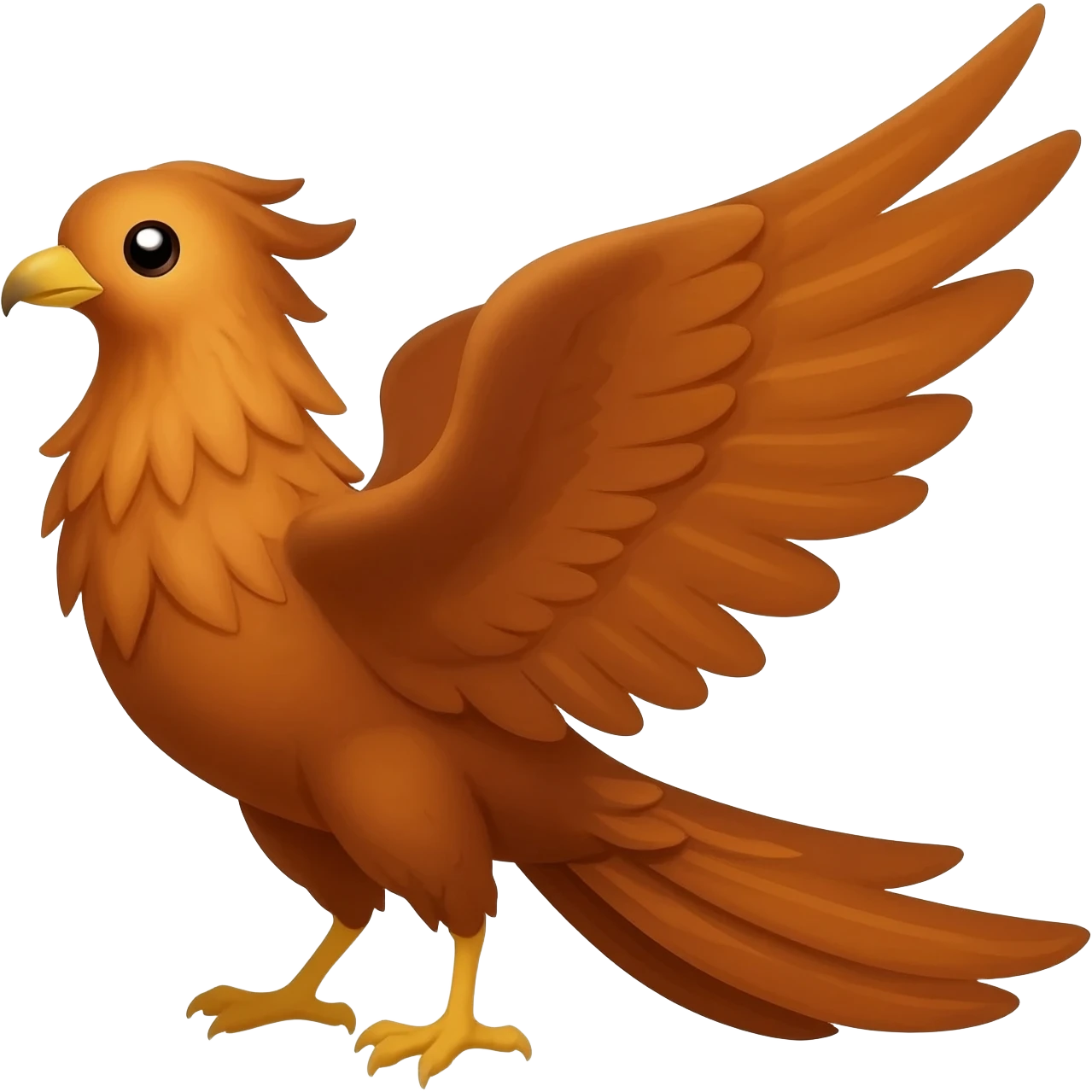 brown phoenix emoji
