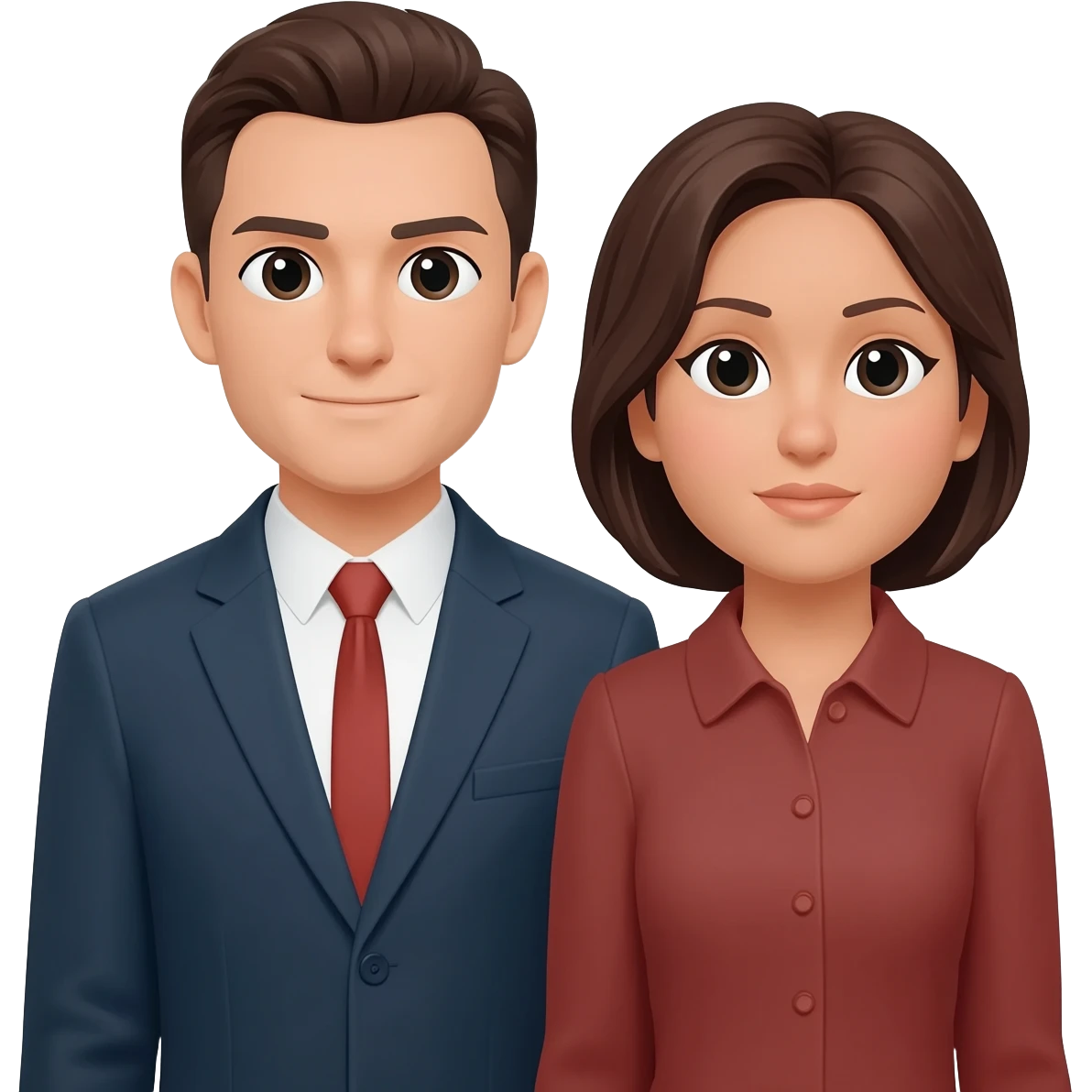2 Man and woman emoji