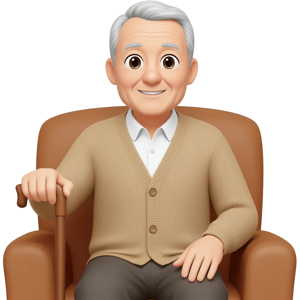 grand pére beige emoji