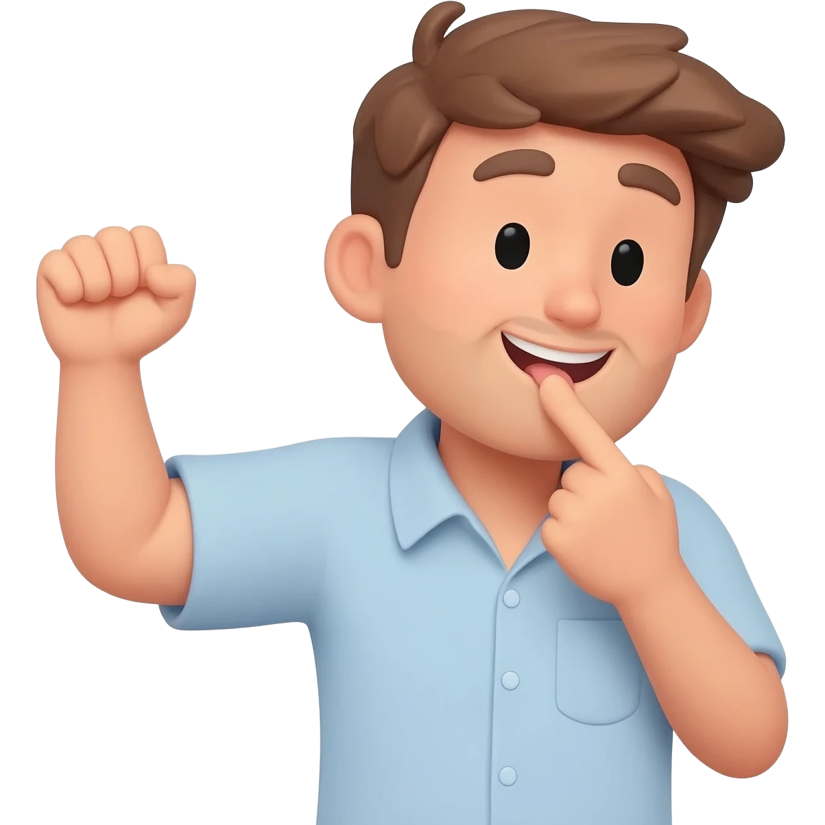 Man masturbating emoji