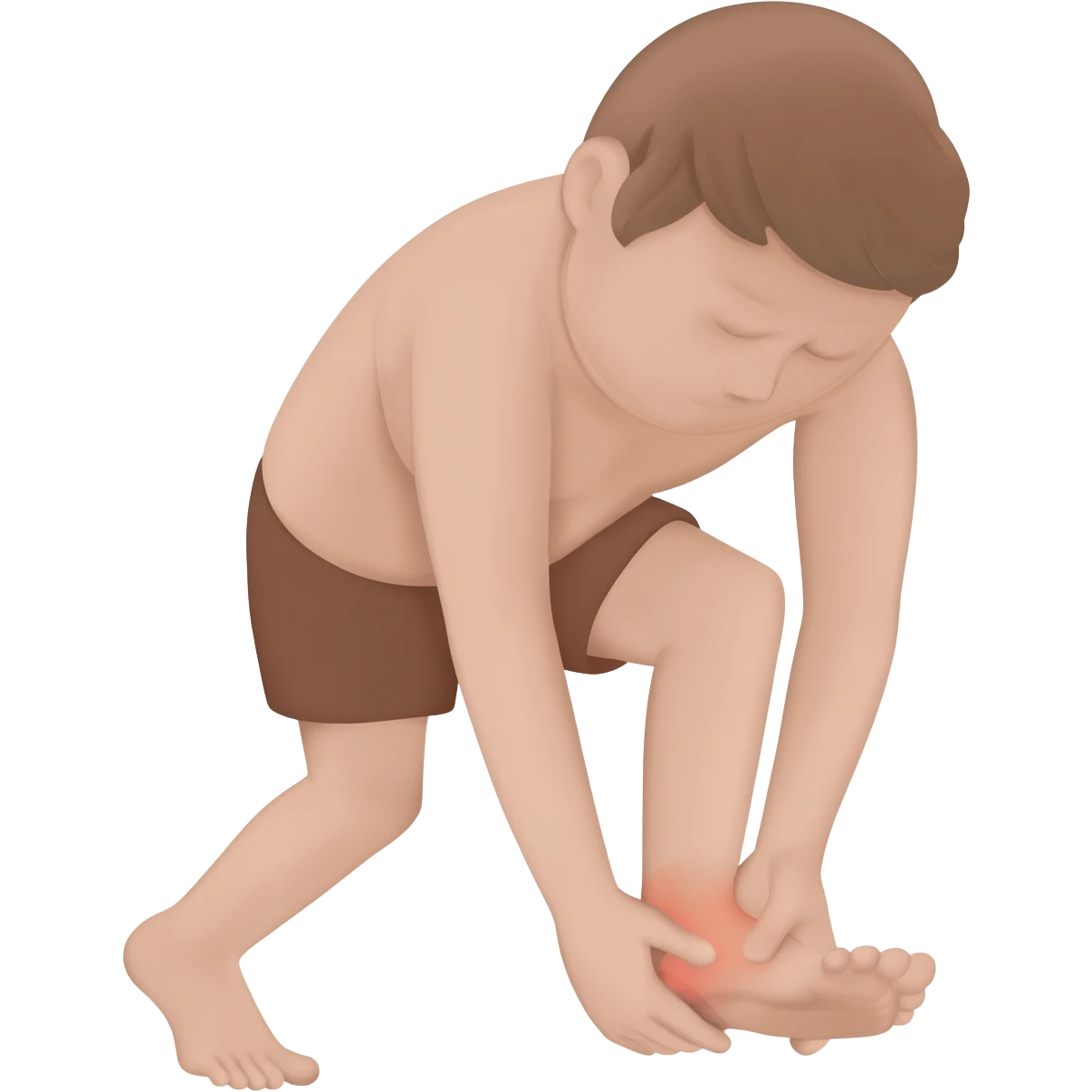 ankle twisting emoji