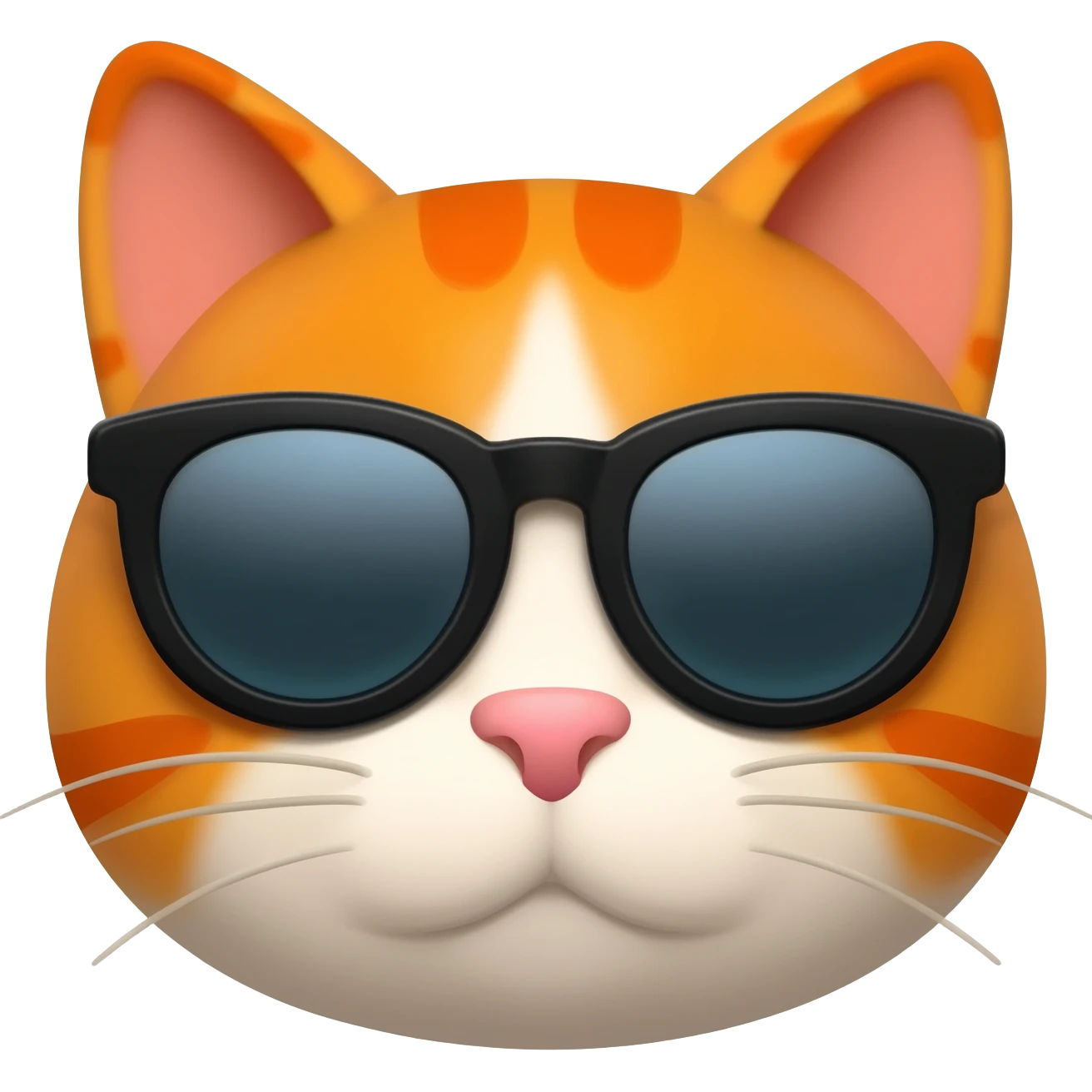 Cat wearing sunglasses emoji
