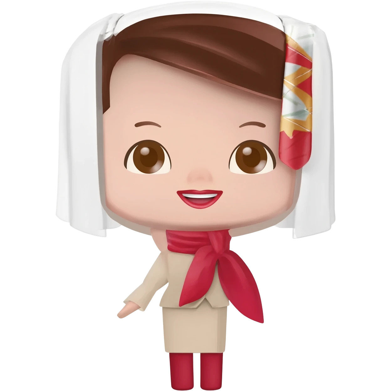 Stewardesa emirates emoji