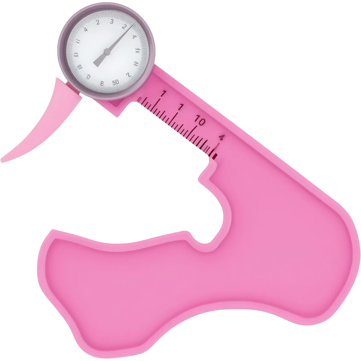 Pink occupational therapy goniometer emoji