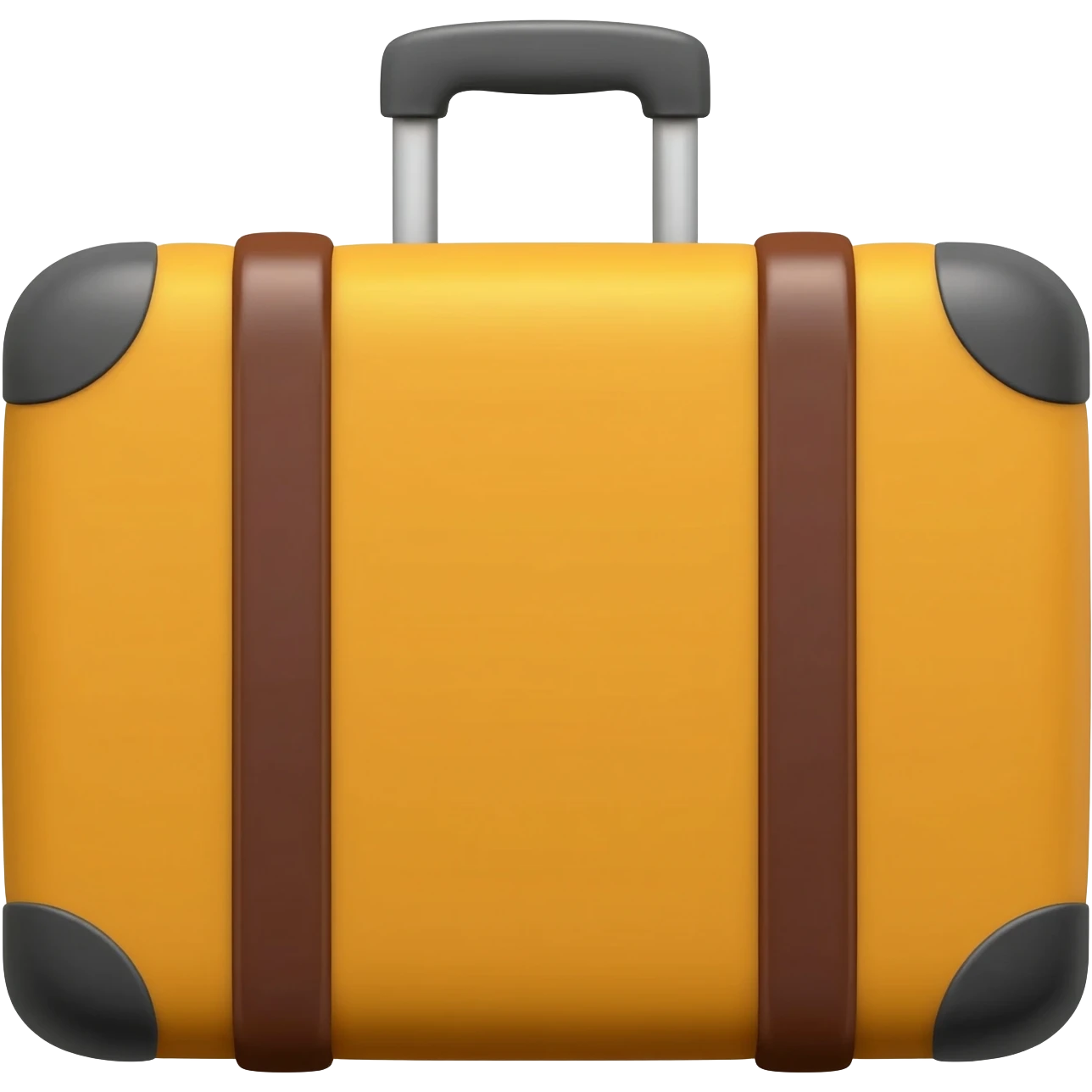 Hard shell suitcase emoji