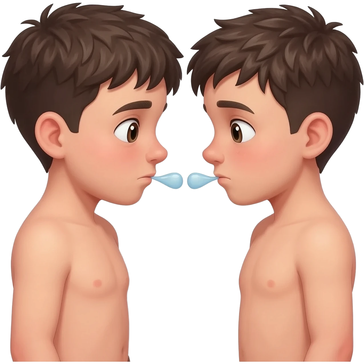 naked boys peeing on each other emoji