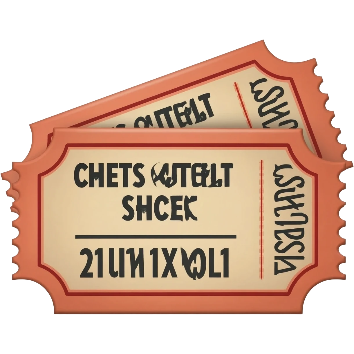 Theater Tickets emoji