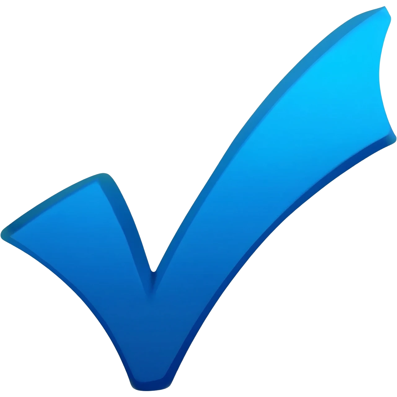 Centang biru emoji emoji