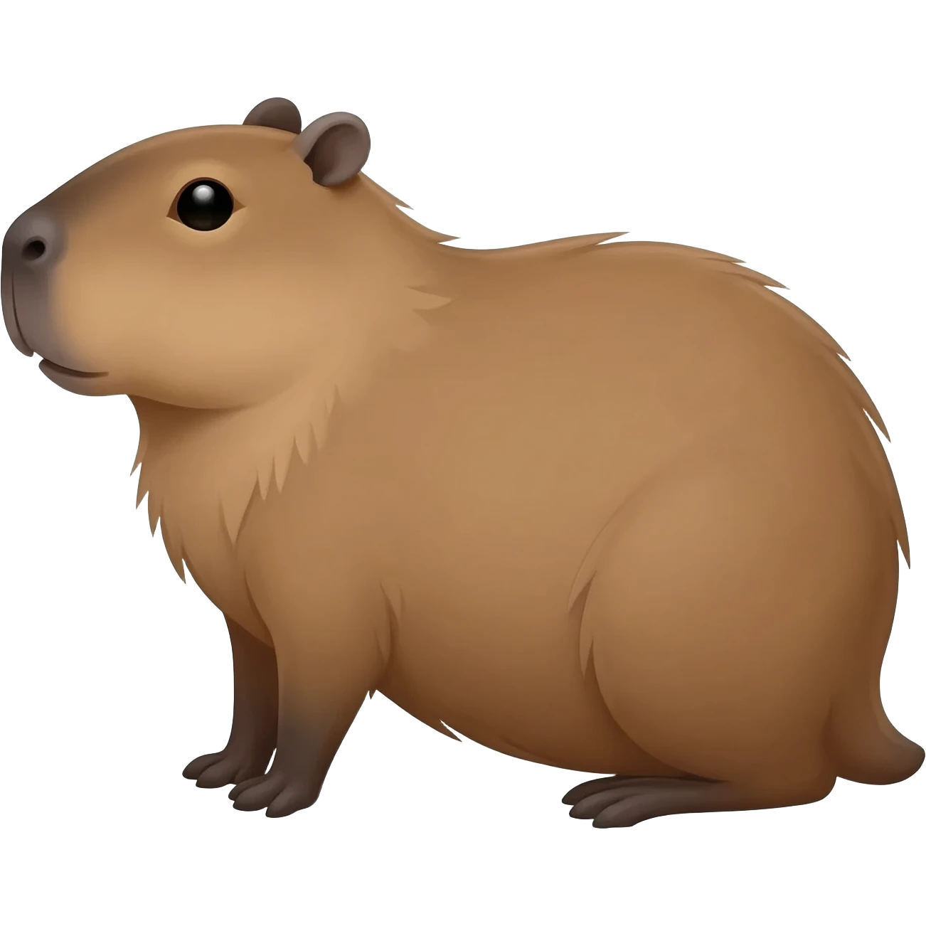 Un capibara de emoji emoji