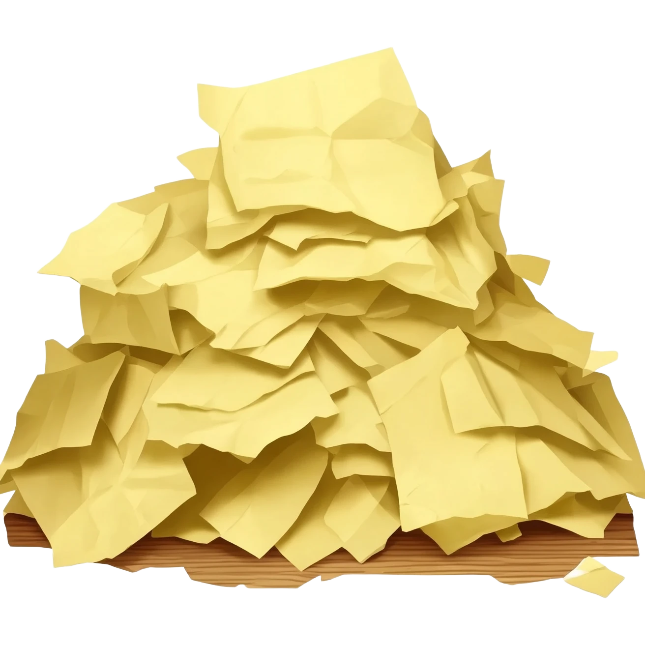 a lot of paper emoji